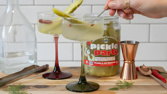 Spicy Pickle Martini