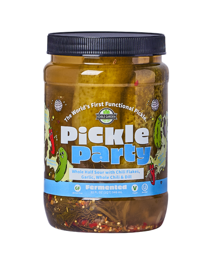 Edible Garden Pickle Party - Fermented Whole Half Sour